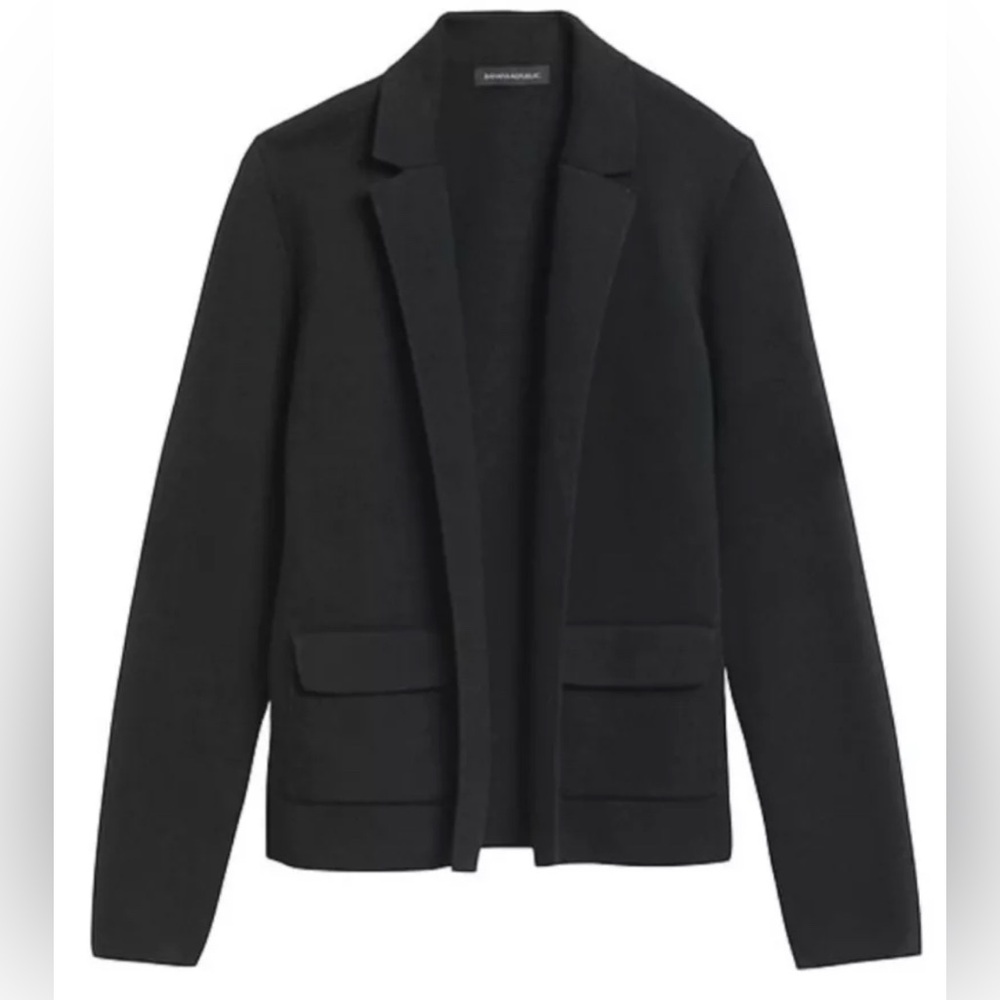 Banana Republic Open Front Sweater Blazer - Small